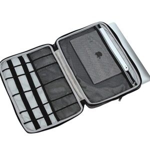 iCozzier Laptop Briefcase Electronic Accessories Organizer